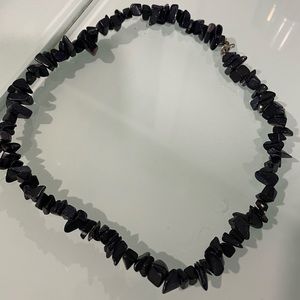 Blue goldstone  necklace